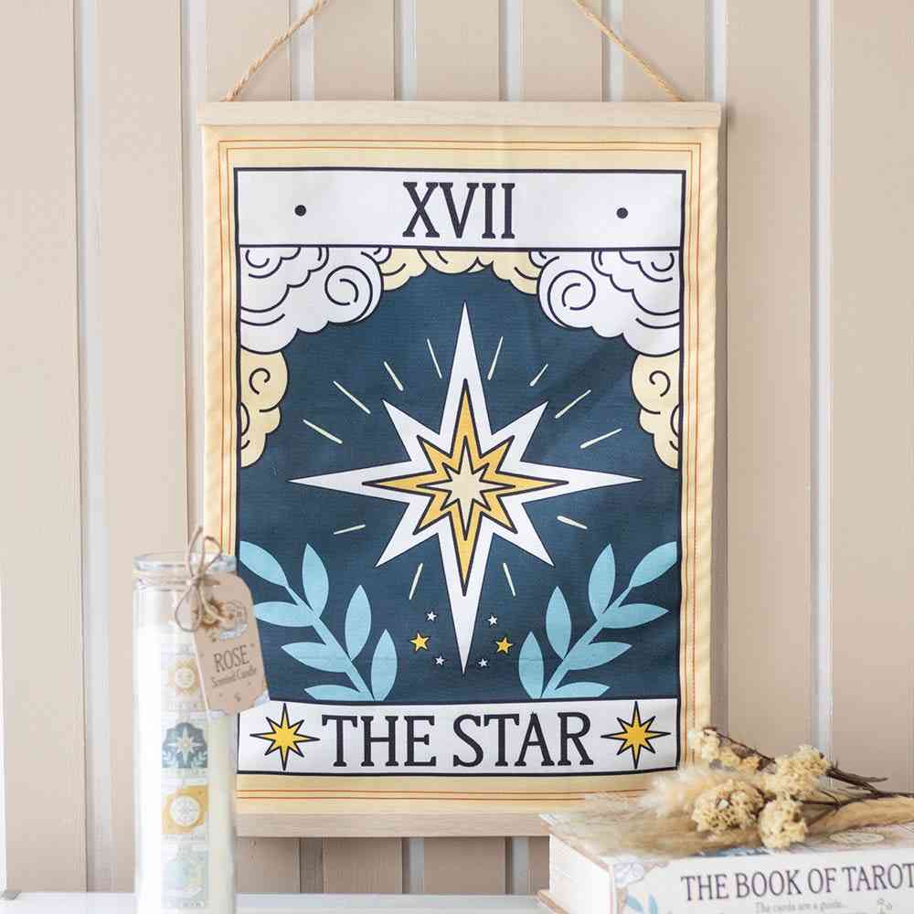 Something Different - The Star Vintage Tarot Muurdecoratie - Multicolours